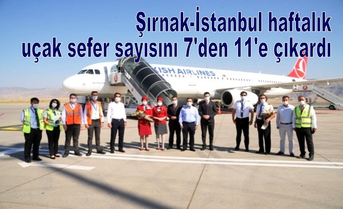 Sirnak Istanbul Haftalik Ucak Sefer Sayisini 7 Den 11 E Cikardi Idil Haber