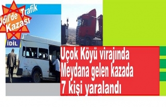 Güne Trafik Kazasıyla başladık 7 Kişi yaralandı