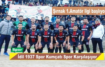 İlk hafta İdil 1937 Spor – Kumçatı Spor  karşılaşıyor