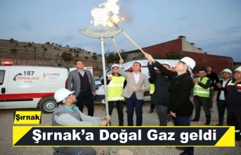 Şırnak'ta Doğal Gaz töreni