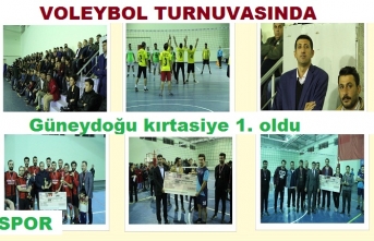 Voleybol Turnuvasının birincisi Güneydoğu Kırtasiye oldu