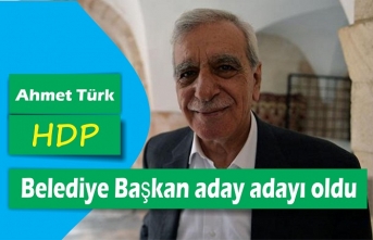 Ahmet Türk Belediye Başkan Aday adaylığı için başvuruda bulundu