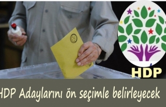 HDP güçlü olduğu yerlerde ön seçime gidiyor