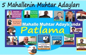 İdilde muhtar patlaması