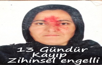 Zihinsel engelli kadın 13 gündür kayıp haber alınamıyor