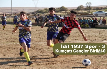 İdil 1937 Spor - 3   Kumçatı Gençler Birliği -0