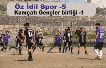 Öz İdil Spor galibiyetle başladı