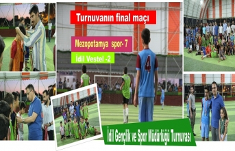 Çık Kendini Göster Futbol Turnuvasında Mezopotamya Şampiyon oldu