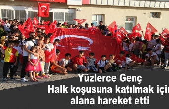 Yüzlerce Atletin katıldığı Halk Koşusu start alıyor