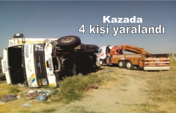 İpekyolunda meydana gelen kazada 4 kişi yaralandı