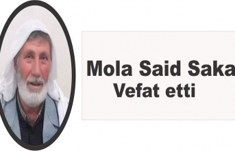 Mola Said Saka Vefat etti