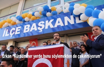 Erkan “Kürdüm. Her yerde söylemekten de çekinmiyorum”