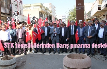 STK temsilcilerinden Barış pınarına destek