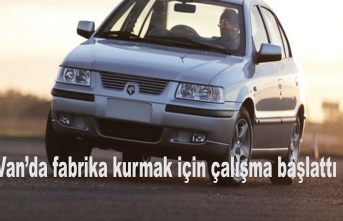 Van'da otomotiv fabrikasını kurmak için çalışma başlattı