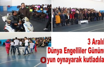 3 Aralık Dünya Engelliler Günü dolaysıyla etkinlik düzenlendi