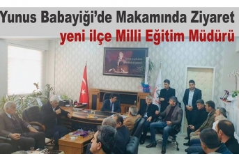 AKP Parti ve Muhtarlardan ilçe Milli Eğitim Müdürüne ziyaret