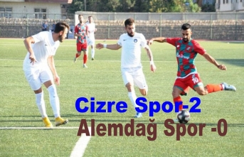 Cizre Spor Galibiyet serisine devam etti