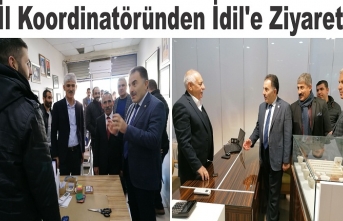 İl Koordinatöründen İdil'e Ziyaret