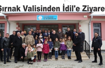 Şırnak Valisinden İdil'e Ziyaret