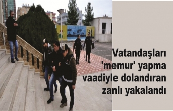 Vatandaşları 'memur' yapma vaadiyle dolandıran zanlı yakalandı