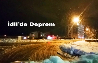 İdil'de Deprem