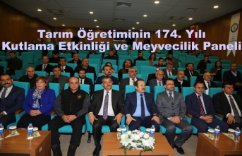 Tarım Öğretiminin 174. Yılı Kutlama Etkinliği ve Meyvecilik Paneli