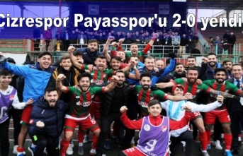 Cizrespor Payasspor'u 2-0 yendi