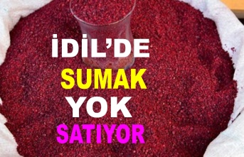 İdil'de Sumak yok satıyor