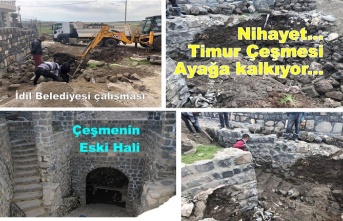 Nihayet... Timur Çeşmesi Ayağa kalkıyor...