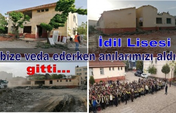 İdil lisesi bize veda etti