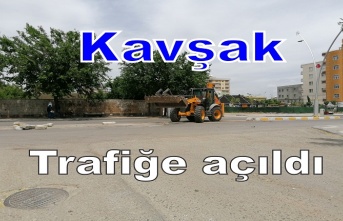 Kavşak Trafiğe açıldı