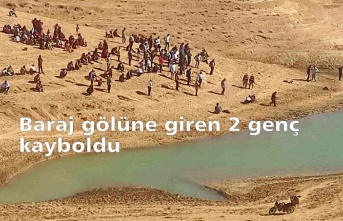 Baraj gölüne giren 2 genç boğuldu