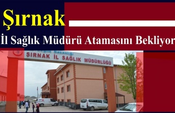 Pandeminin Örnek İli Şırnak İl Sağlık Müdürü Atamasını Bekliyor