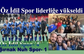 Öz İdil Spor 4’te 4 yaparak yoluna devam etti