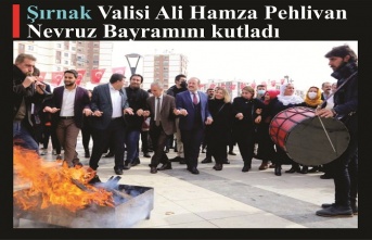 Şırnak Valisi Ali Hamza Pehlivan Nevruz Bayramını kutladı