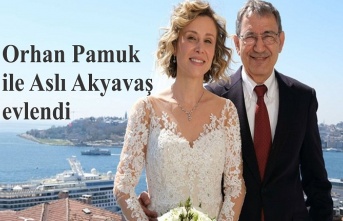 Orhan Pamuk ile Aslı Akyavaş evlendi