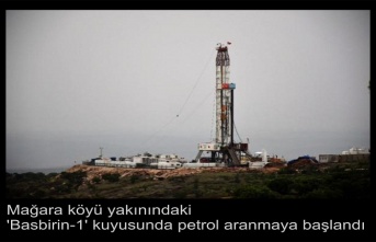 Mağara Köyünde petrol aranmaya başlandı