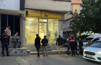 PTT şubesi soyuldu