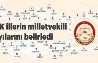 YSK açıkladı Şırnak'ın milletvekilli sayısı kaç oldu