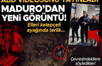 Maduro’nun ABD’de ilk görüntüleri ortaya çıktı