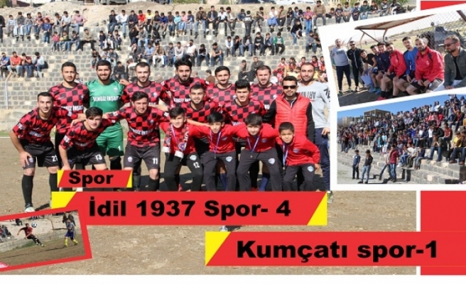 İdil 1937 spor lige galibiyetle başladılar