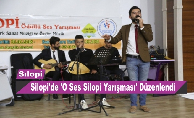 " O ses yarışması " Sılopi'de düzenledi