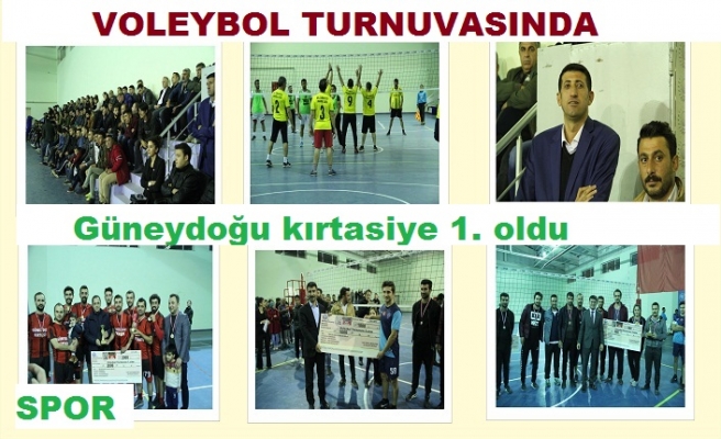 Voleybol Turnuvasının birincisi Güneydoğu Kırtasiye oldu