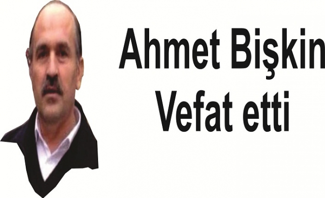Almanya’da yaşayan hemşerimiz Ahmet Bişkin hayatını kaybetti.