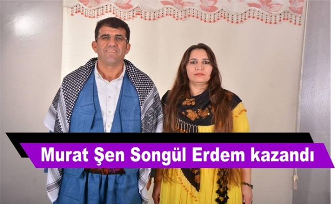 İdil Belediye Başkanlığını Songül Erdem Murat Şen  büyük farkla kazandı
