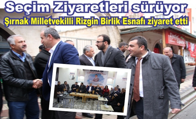 Milletvekilinden İlçe Esnafına ziyaret