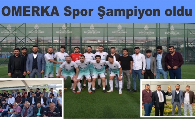 OMERKA DER Spor Şampiyon oldu