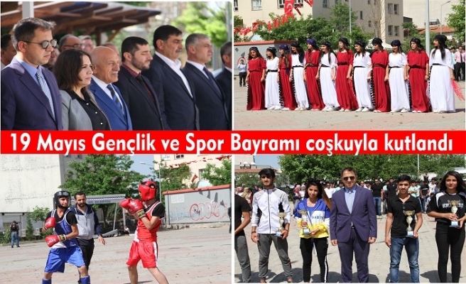 19 Mayıs Gençlik ve Spor Bayramı Coşkuyla Kutlandı