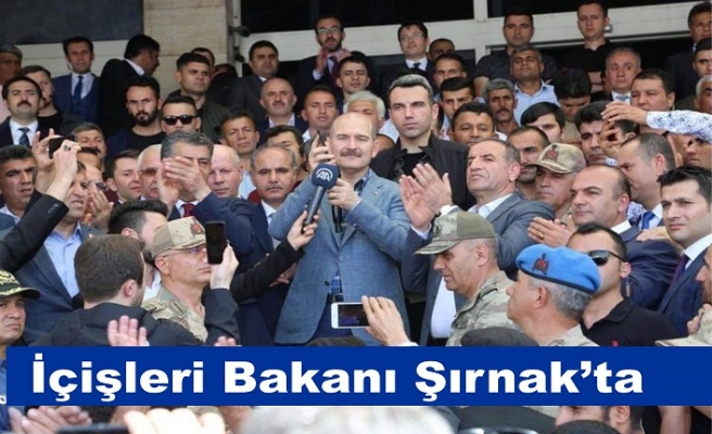 İçişleri Bakanı Soylu Şırnak'ta