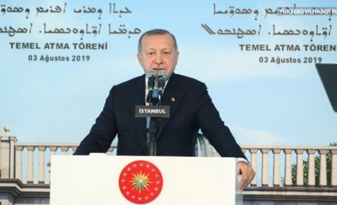 Erdoğan, Süryani kilisesinin temelini attı